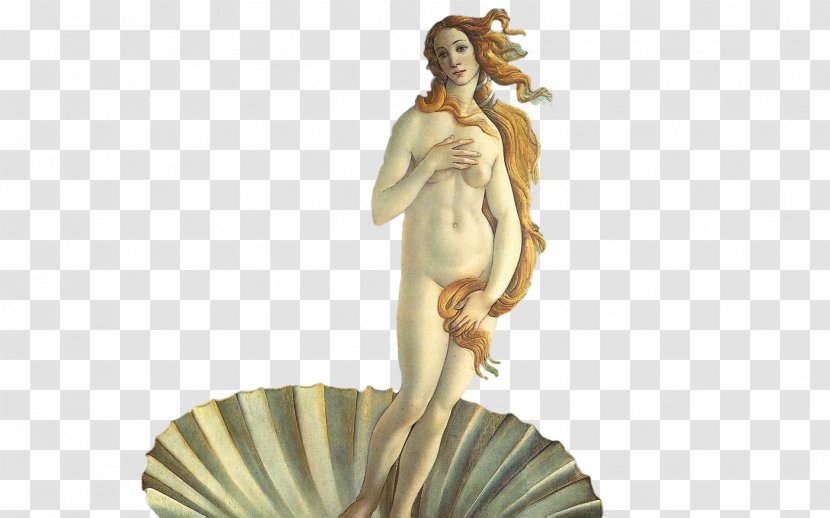 The Birth Of Venus De Milo Uffizi Primavera - Italian Renaissance Painting Transparent PNG