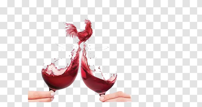 Wine Advertising Campaign Creativity - Drinkware - Red Transparent PNG