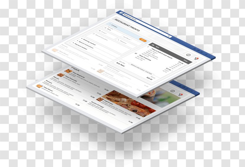 Online Food Ordering Restaurant Menu Delivery - App Transparent PNG