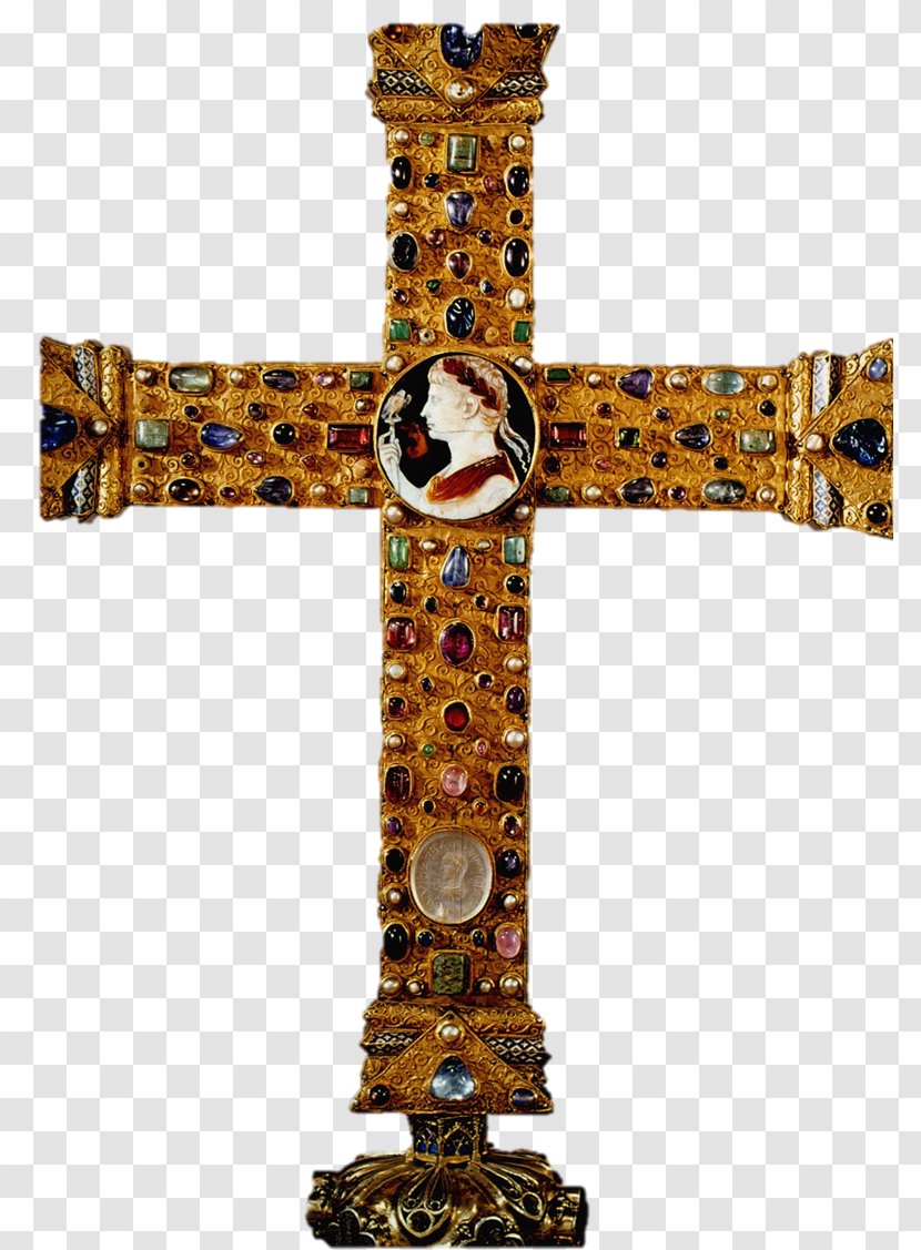Cross Of Lothair Early Middle Ages Crucifix Ottonian Imperial Art And Portraiture: The Artistic Patronage Otto III Henry II - Theotokos Transparent PNG