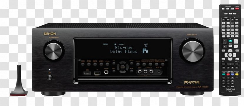 AV Receiver Denon AVR-X1300W Surround Sound Home Theater Systems - Avrx1400h - Technology Transparent PNG