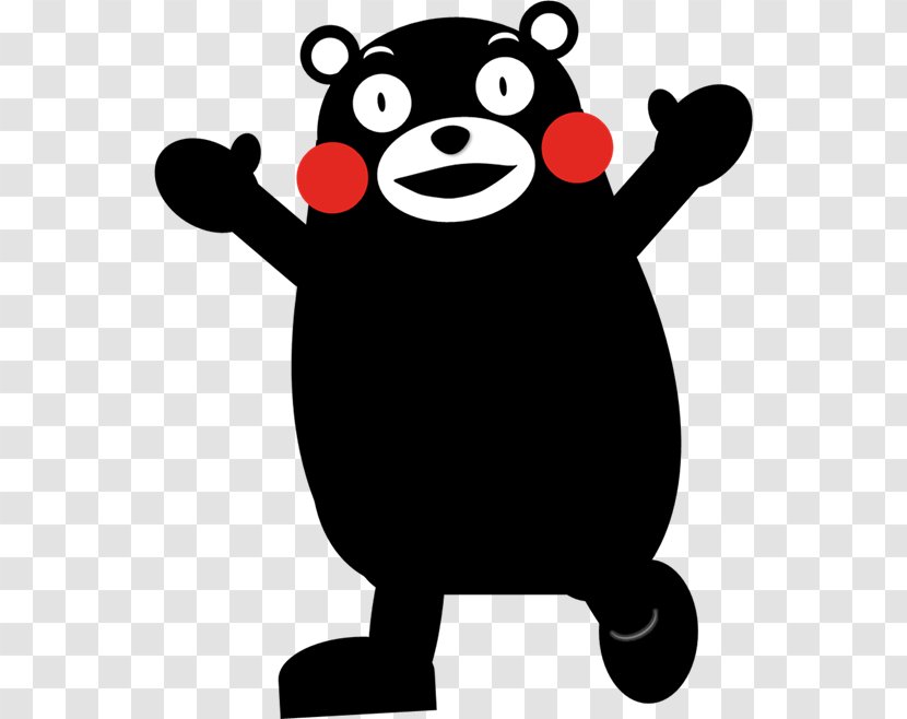 Bear Kumamon Character Yuru-chara Clip Art - Square Transparent PNG