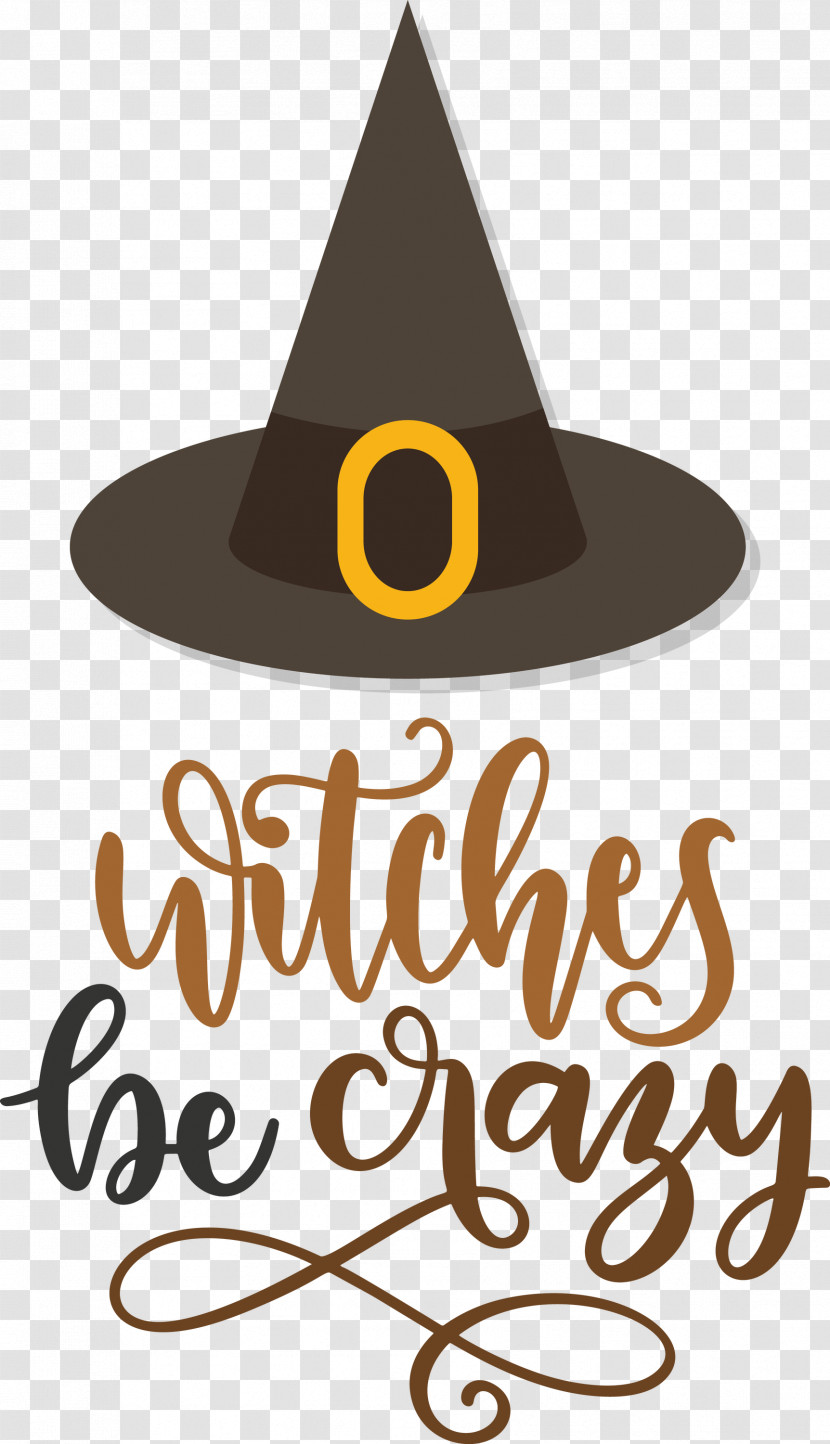 Happy Halloween Witches Be Crazy Transparent PNG