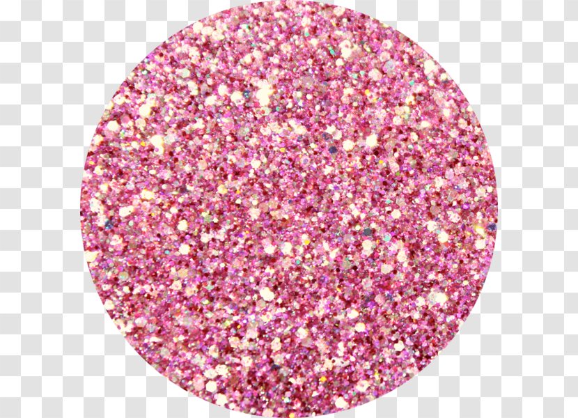 Glitter Pink M - Magenta - Nail Ads Transparent PNG