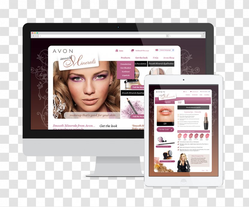 Brand Display Advertising Multimedia Avon Products - Media Transparent PNG