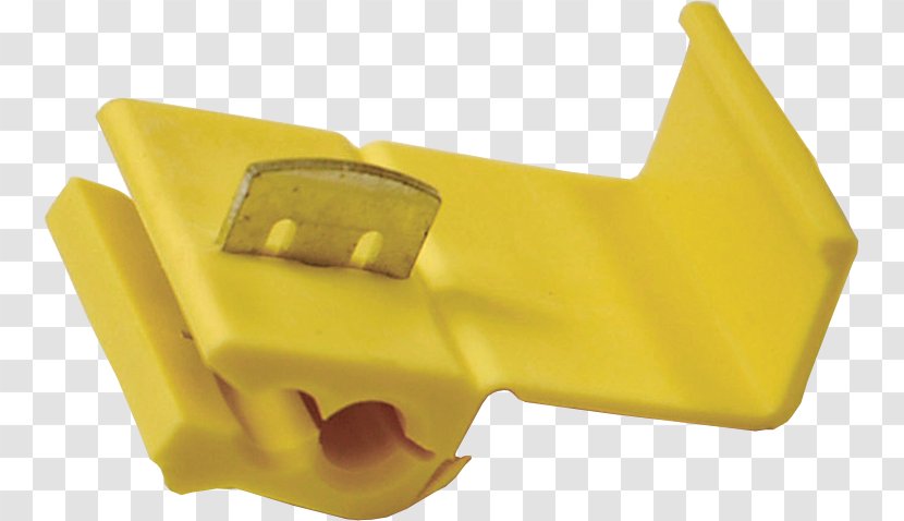 Product Design Angle - Yellow - Electrical Connectors Catalog Transparent PNG