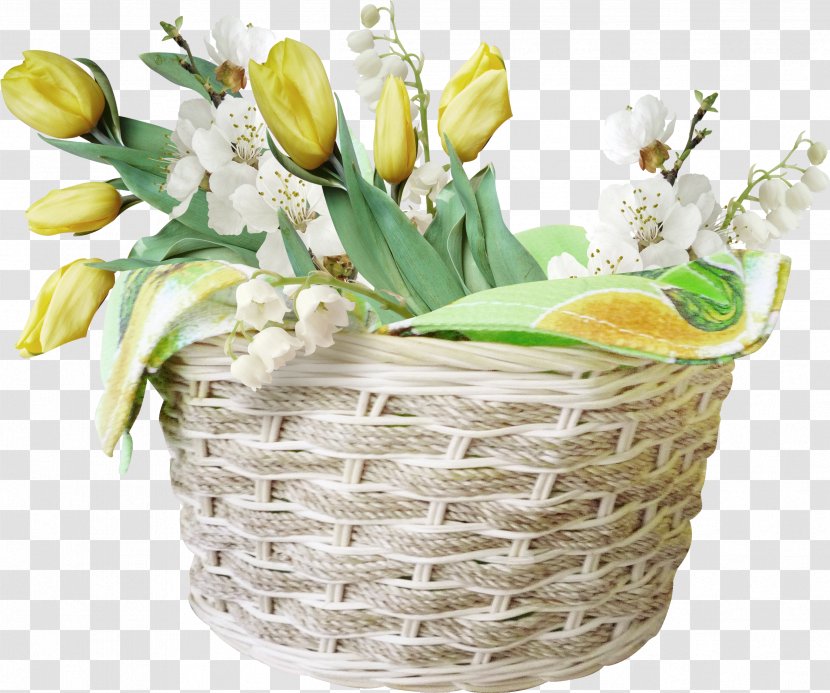 Easter Bunny Egg Flower - Bouquet - Vase Transparent PNG