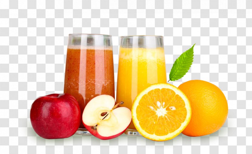 Orange Juice Smoothie Soft Drink Apple - Freshly Squeezed Drinks Transparent PNG
