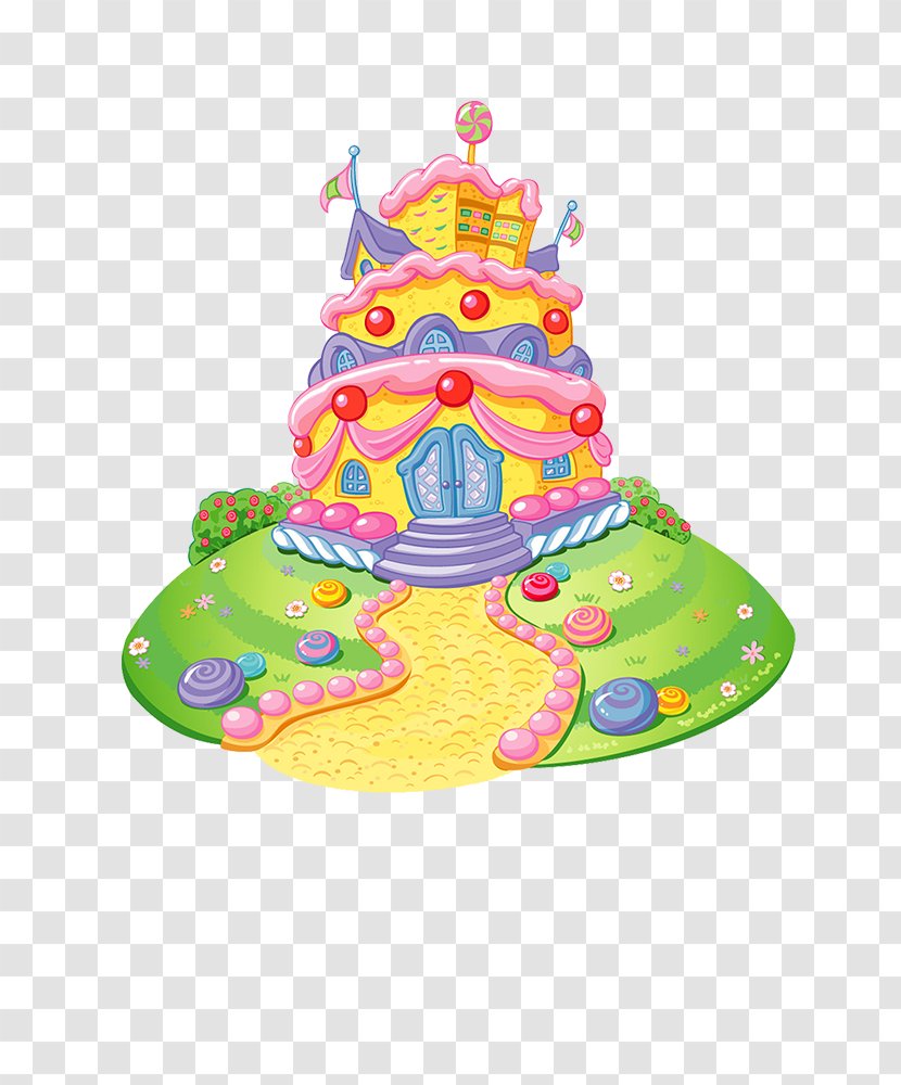 Hansel And Gretel Icon - Storytelling - Candy Castle Transparent PNG