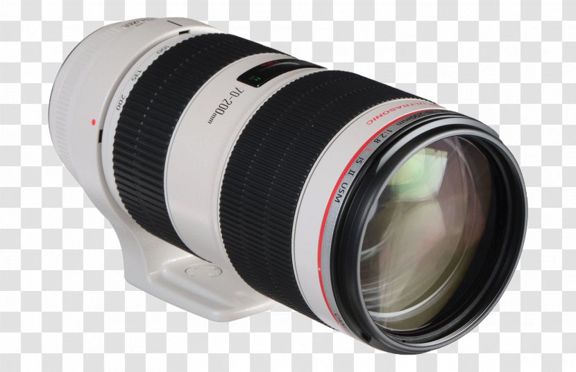 Canon EF Lens Mount 70–200mm 70-200mm F/2.8L IS II USM Camera Ultrasonic Motor Transparent PNG