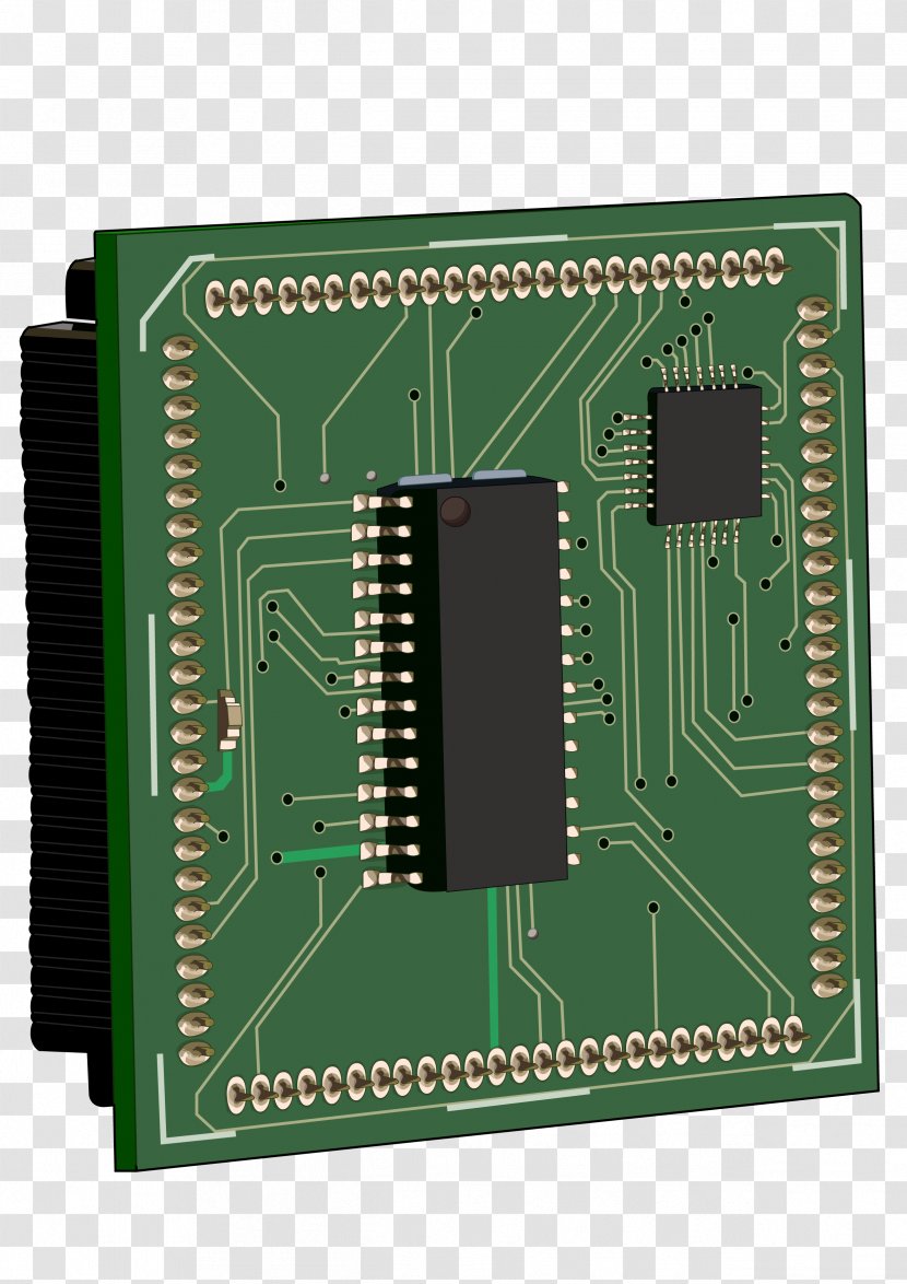Microcontroller Integrated Circuits & Chips Electronics Computer Hardware Programmer - Electronic Component - Node Transparent PNG