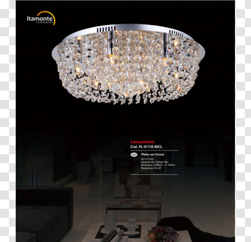 Chandelier LED Lamp Light Fixture Ceiling - Decor Transparent PNG