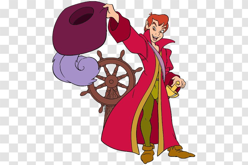 Captain Hook Peeter Paan Peter Pan Wendy Darling - Hat Transparent PNG