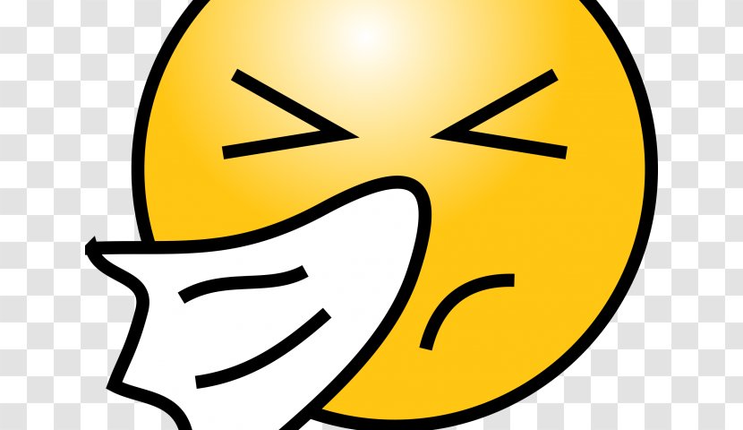 Smiley Emoji Emoticon Face Clip Art - Rhinorrhea - Sneeze Laugh Transparent PNG