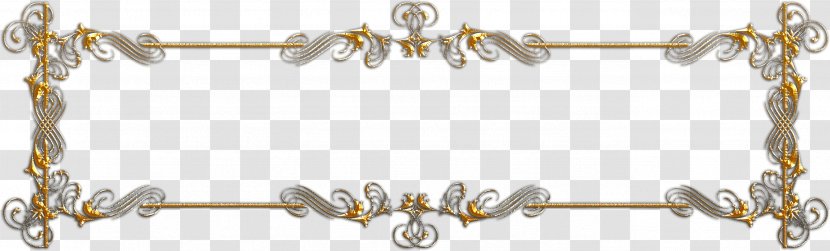 Body Jewellery Gold Metal Clothing Accessories - Silver Frame Transparent PNG