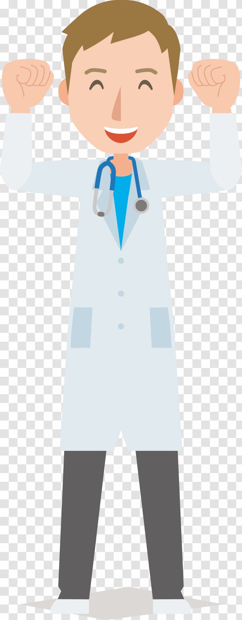 Physician Icon - Flower - A Man With Fist Transparent PNG