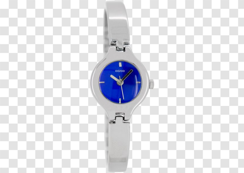 Watch Strap Cobalt Blue - And White Transparent PNG