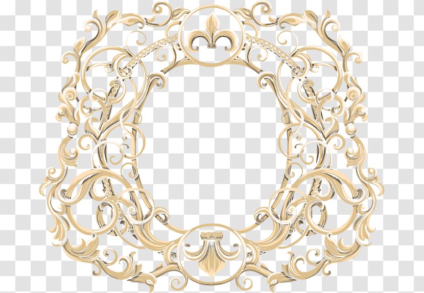 Gold RGB Color Model Pattern - Texture Free Vector Frame Buckle Material Transparent PNG