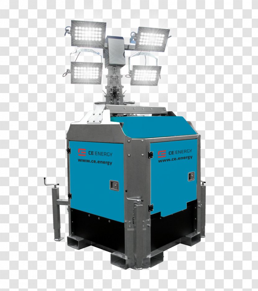Tower Machine Light Renting Energy - Labor Transparent PNG