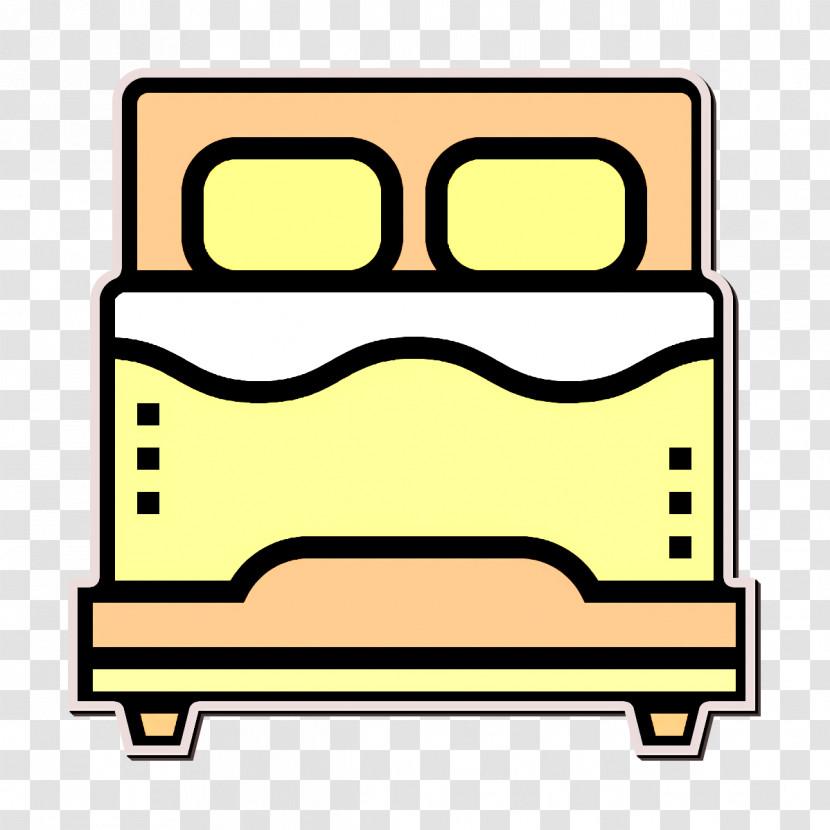 Hotel Services Icon Bed Icon Transparent PNG