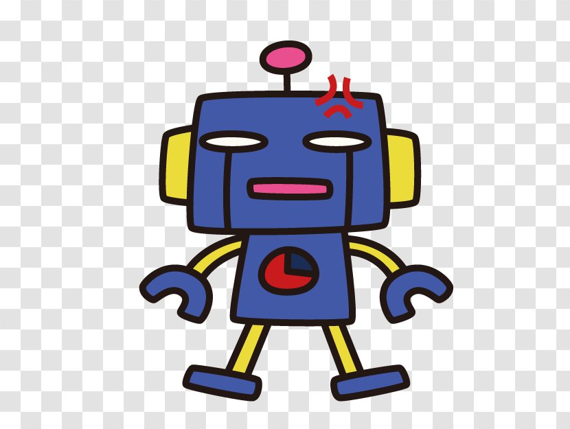 Robot Clip Art - Fictional Character - Cartoon Angry Transparent PNG
