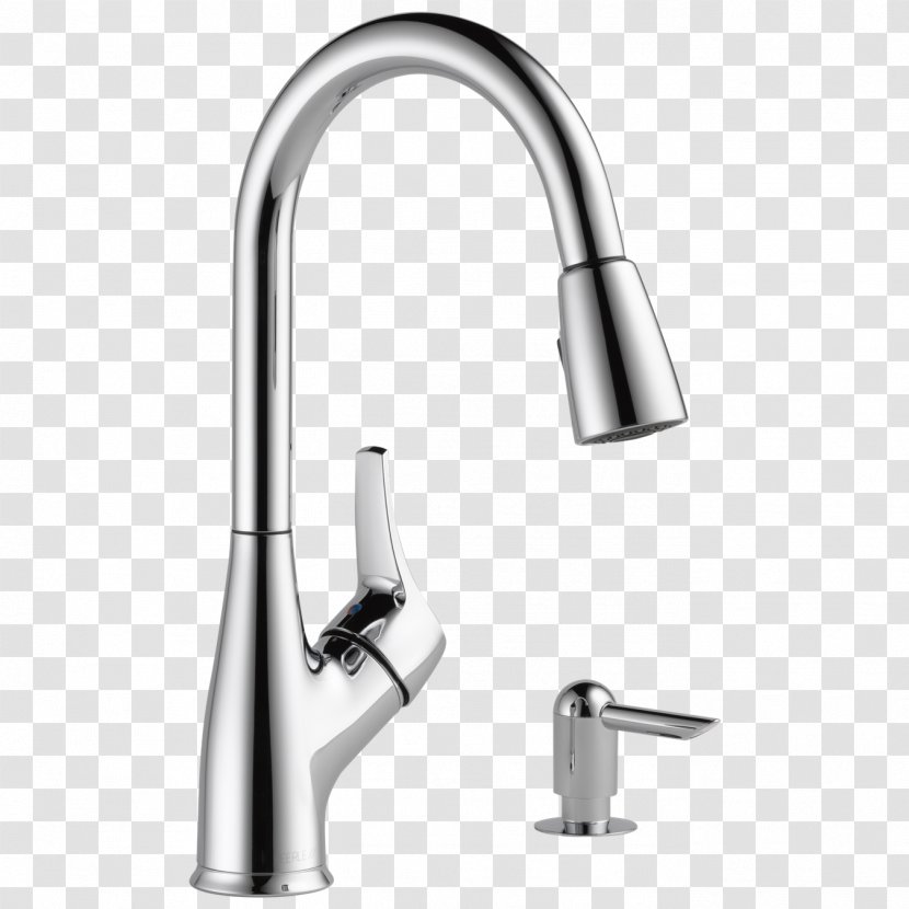 Tap Sink Kitchen Soap Dispenser Plumbing - Faucet Transparent PNG