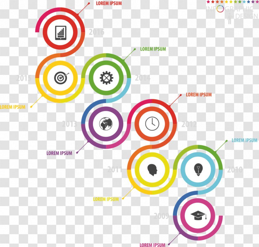 Graphic Design Chart Icon - Vecteur - Vector Information Circle And Line Fig. Transparent PNG