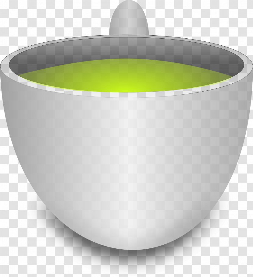 Green Tea Coffee Clip Art - Tableware - Cup Transparent PNG