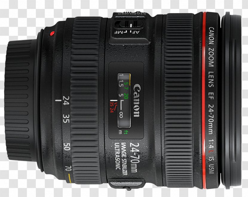 Digital SLR Canon EF Lens Mount Camera EOS 24-70mm - Accessory Transparent PNG