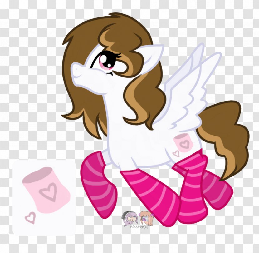 Pony Horse Winged Unicorn - Watercolor Transparent PNG