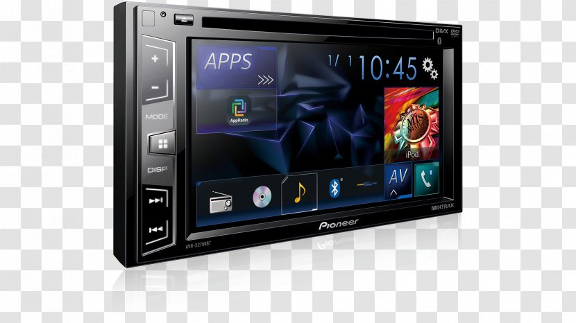 Vehicle Audio Pioneer Corporation ISO 7736 Radio Receiver AV - Media - Dvd Players Transparent PNG
