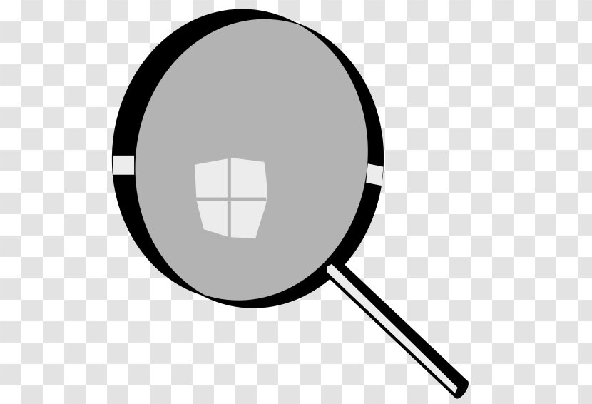 Clip Art Share Icon - Magnifying Glass Transparent PNG