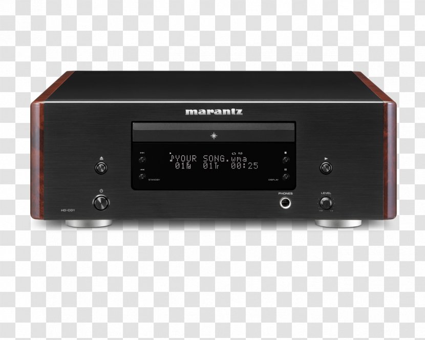 Marantz HD-CD1 CD Player Compact Disc HD-AMP1 - Home Audio - Cd Upc Code Transparent PNG