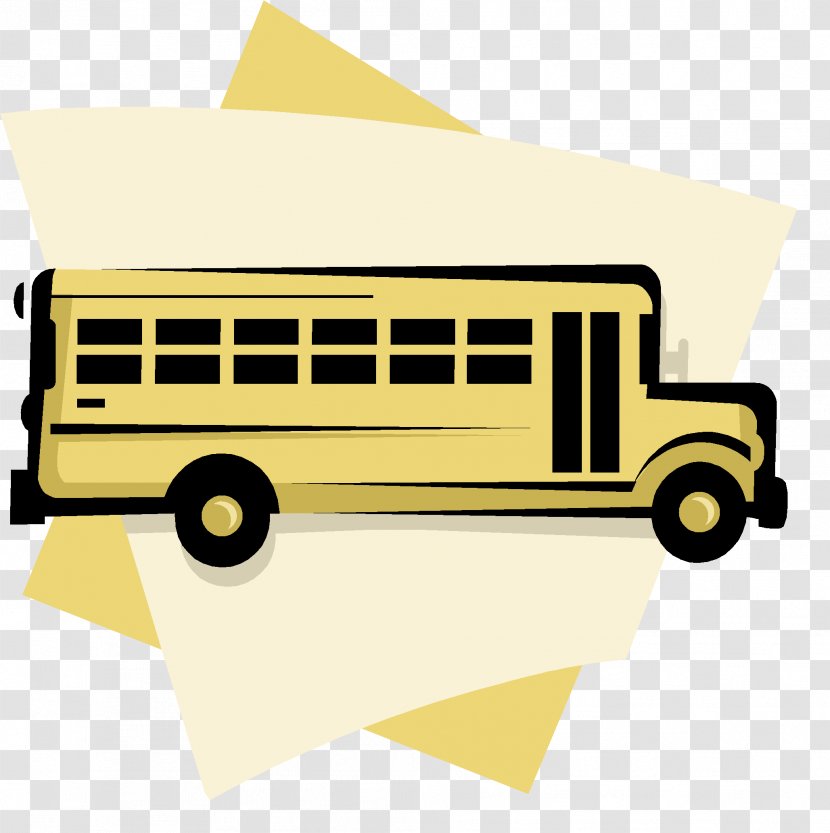 Bus School District National Primary Student - Automotive Design Transparent PNG