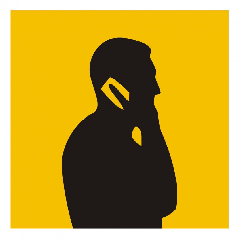 IPhone Silhouette Person Telephone - Avatar Transparent PNG