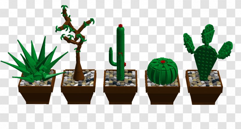 Lego Ideas The Group Cactaceae Succulent Plant - Flowering Transparent PNG