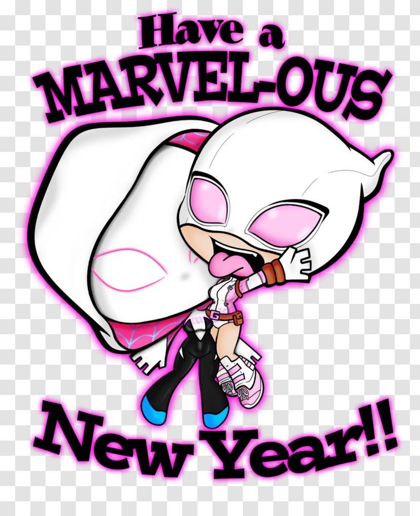 Clip Art Illustration Clothing Accessories Graphic Design Cartoon - Gwenpool Transparent PNG