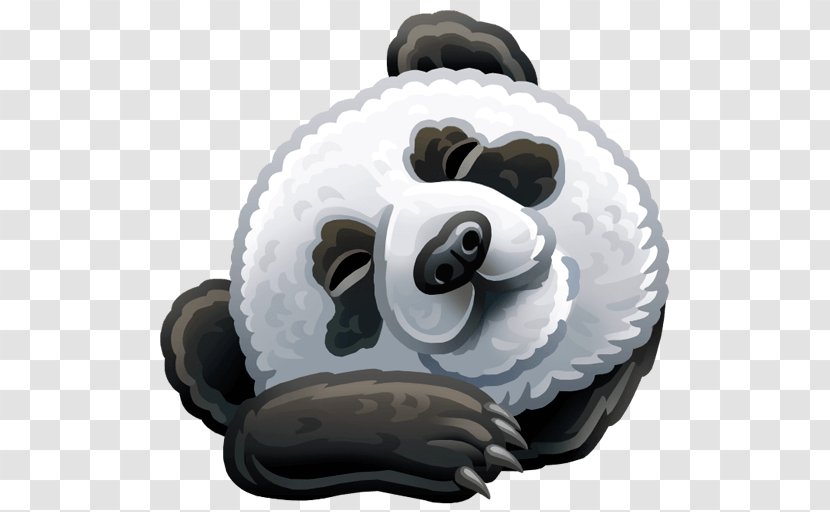 Giant Panda VKontakte Sticker Social Networking Service Telegram - Carnivoran Transparent PNG