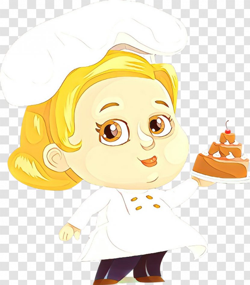 Chef Cartoon - Cake - Art Fictional Character Transparent PNG