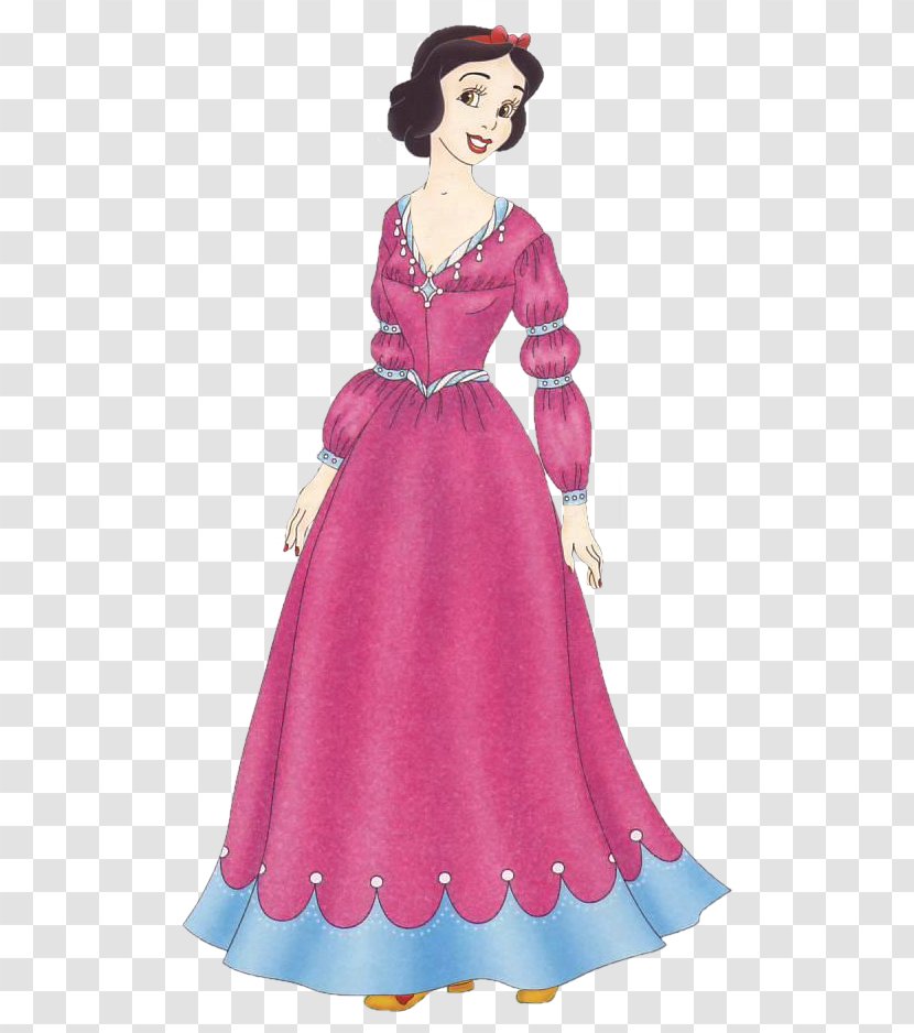 Snow White Paper Doll Drawing - Figurine Transparent PNG