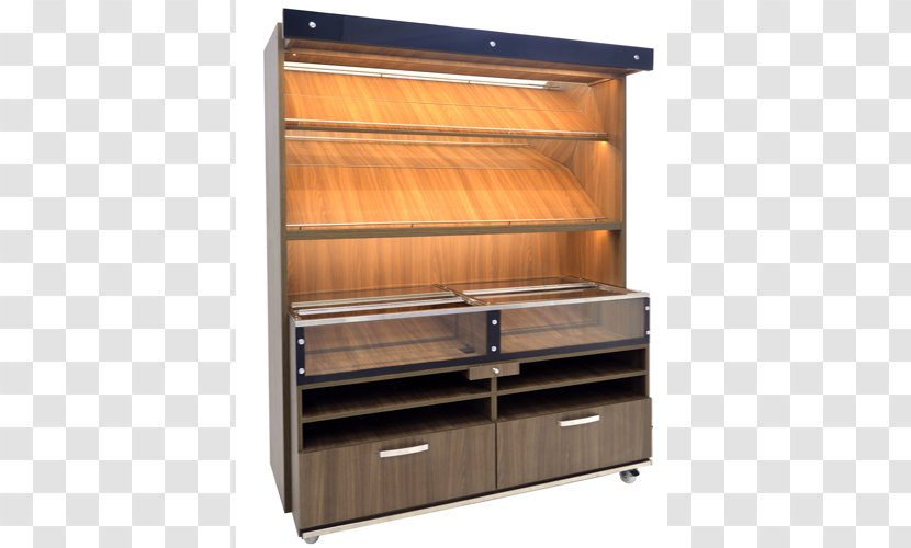Cupboard Display Case Shelf Drawer - Gondola Transparent PNG