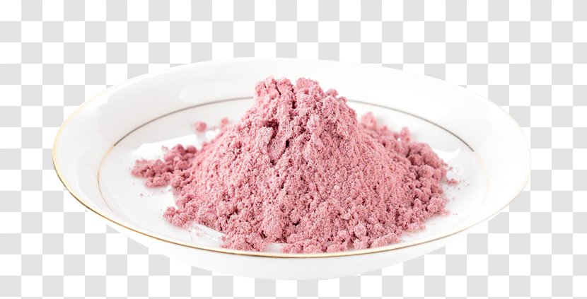 Potato Starch Powder Flour Sweet - Dust - The Purple In Plate Transparent PNG
