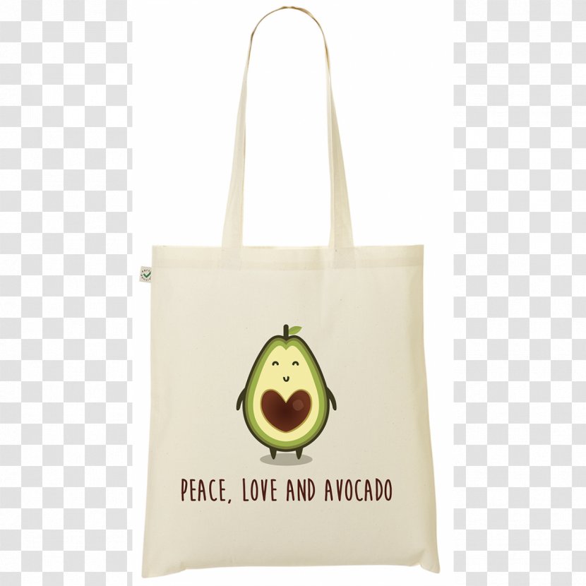 Tote Bag T-shirt Avocado Tshirt.no - Height - Peace And Love Transparent PNG