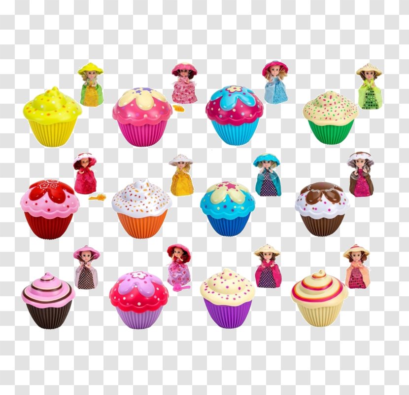 Cupcake 2 Colors Fruitcake Doll Toy Transparent PNG