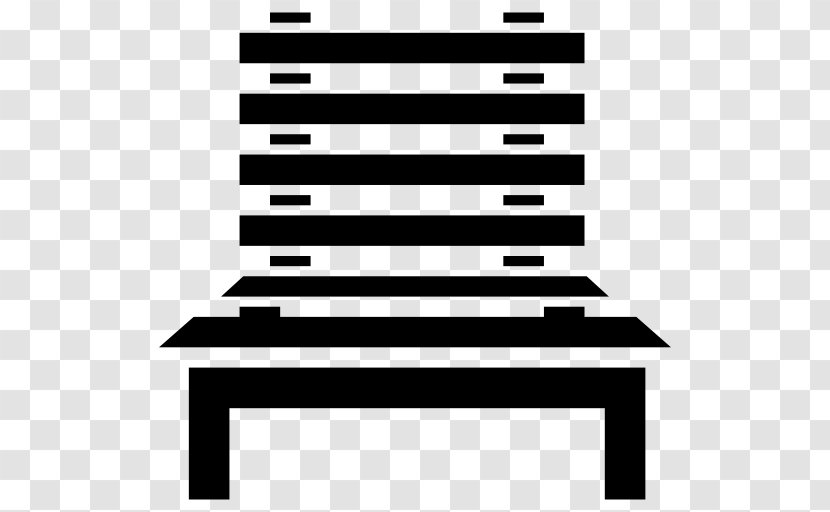 Furniture Rectangle Black And White - Street Transparent PNG