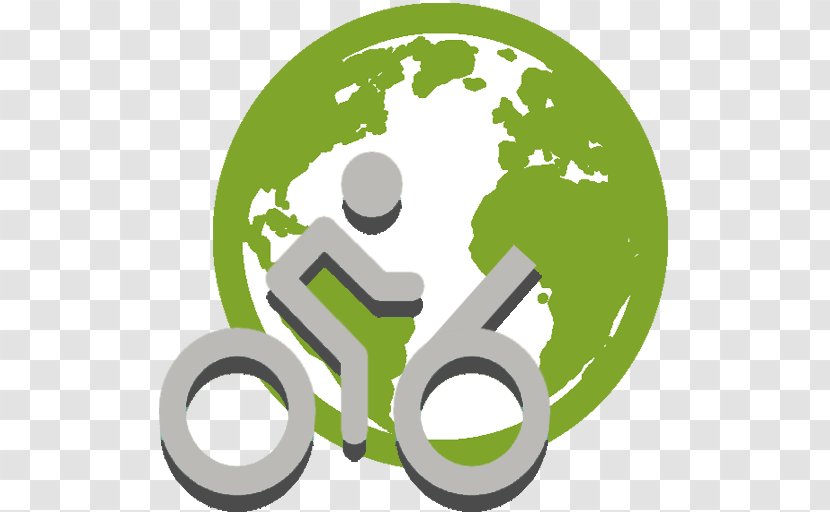 Globe Clip Art - Royaltyfree - Cyclist Logo Transparent PNG