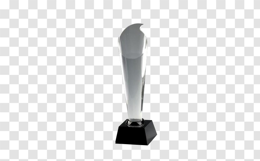 Trophy Crystal Cup - Quartz - Cylindrical Transparent PNG