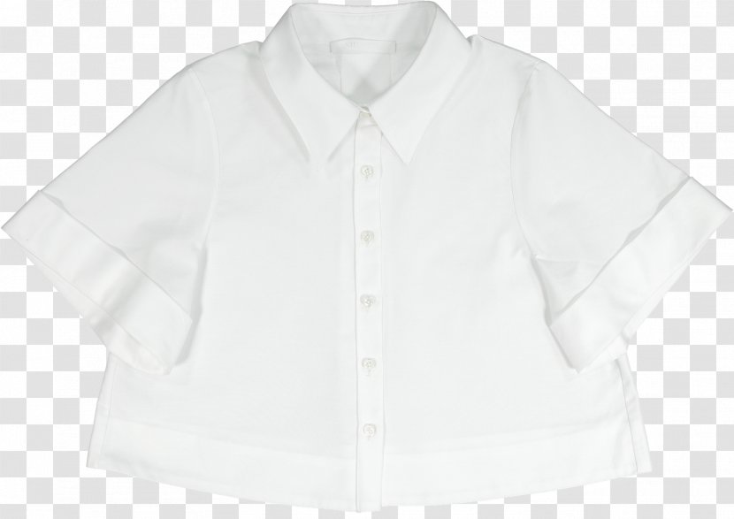 Blouse Dress Shirt Collar Sleeve Button - Shoulder Transparent PNG