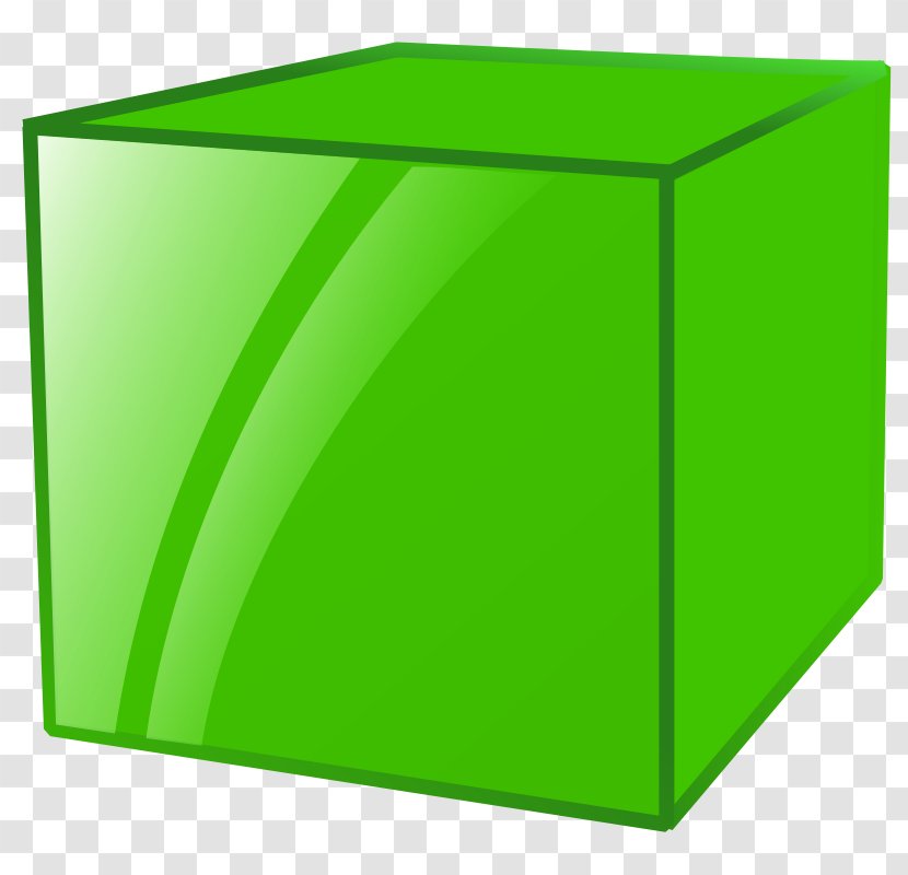 Cube Shape Green Clip Art - Buggi Transparent PNG