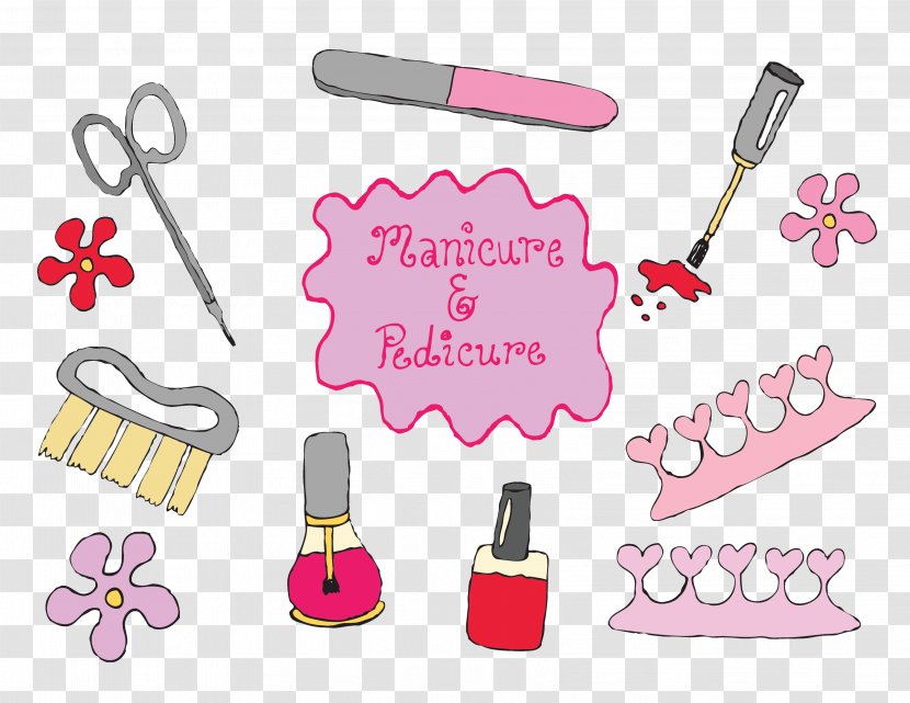 Manicure Pedicure Nail Polish Cosmetics - Hand - Beauty Transparent PNG